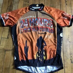 Old Pueblo Bicycle Jersey Mens Large Full-Zip Tucson, AZ